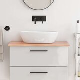  Kopalniški pult svetlo rjav 80x60x2 cm obdelan trden les | Shoptok.si