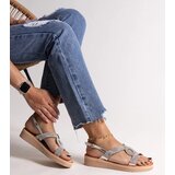 D/CEO Black sandals on a block heel Millo | shoptok.hr