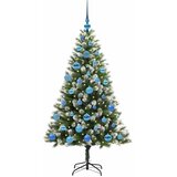  Umjetno Božićno drvce s pokrivačem snijega 150 LED lampica | shoptok.hr