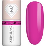 Semilac Easy Off Step 2 gel lak za nohte z uporabo UV/LED lučke odtenek Magenta Crush 7 ml Cene