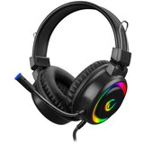  Slušalice sa mikrofonom gaming RAMPAGE SN-R10 ALQUIST black, 3,5 mm, RGB | Eponuda.ba