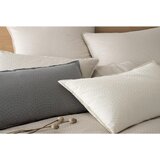 Elegante posteljnina 200/200 cm žakar barve grafita | Shoptok.si