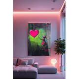 WALLXPERT Hhlneon0036 - Višenamenska Tempered Staklena Slika 50 x 70 cm | Eponuda.com