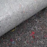 vidaXL Ribniški flis Siva Poliester, bombaž 2500 x 100 x 0.28 cm Trajen | Shoptok.si