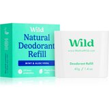 WILD Mint & Aloe Vera Men trdi dezodorant nadomestno polnilo 40 g | Shoptok.si