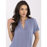 Sublevel Blouse-D73761M11173A-grey-blue | shoptok.hr