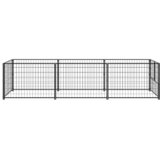  Kavez za pse crni 3 m² čelični | shoptok.hr