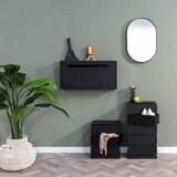 Spinder Design Crni metalni preklopni/viseći ormarić za cipele Sportiva – | shoptok.hr