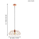 Eglo 49488 - visilica carlton 2 1xE27/60W/230V | Eponuda.com
