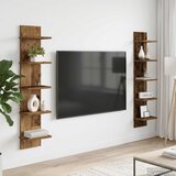 Polica na zidu 2 kom. Staro drvo 22 x 15 x 100 cm | shoptok.hr