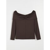 Sinsay Bluza s ukrasnim nabiranjem | shoptok.hr