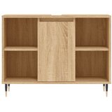  Kupaonski ormarić boja hrasta sonome 80 x 33 x 60 cm drveni Smeđa | Shoptok.si