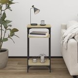  Bočni ormarić Boja hrasta 40x30x75 cm od konstruiranog drva | Eponuda.com
