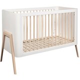 Troll nursery® otroška posteljica torsten™ 60x120 white/wax | shoptok.hr
