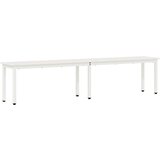  Klupa Bijelo 200 x 35 x 45 cm Čvrsto borovo drvo | shoptok.hr