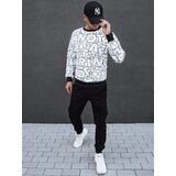 DStreet Men's hoodie without hood white | shoptok.hr