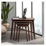 Hanah home Set stočića od 4 komada Luci Orah | Eponuda.com
