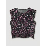 Sinsay Viskozna bluza s cvjetnim uzorkom i volanima | shoptok.hr