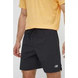 New Balance Kratke hlače za vadbo črna barva, MS41283BK