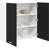 Viseći ormarić Crni hrast 80 x 31 x 80 cm Konstruirano drvo | shoptok.hr