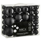 Mica Decorations Božićne kuglice (Crna, Plastika, Promjer: 4 cm - 8 cm, 46 Kom.) | shoptok.hr
