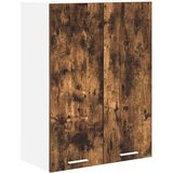 vidaXL viseći ormarić s policom riga dimljeni hrast 60 x 31 x 80 cm | shoptok.hr