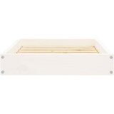  Krevet za pse bijeli 61,5x49x9 cm od masivne borovine | shoptok.hr