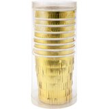 Meri Meri Papirnate jednokratne čaše u setu 8 kom Gold Fringe Party – | shoptok.hr