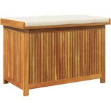  Vanjska kutija za jastuke 90x50x60,5 cm masivno drvo bagrema | shoptok.hr