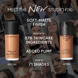 MAC Cosmetics Studio Fix Fluid SPF 15 24HR Matte Foundation + Oil Control matirajoči tekoči puder SPF 15 odtenek NW18 30 ml | Shoptok.si