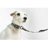 MiaCara Temno siva ovratnica velikosti M/L dolžina 35 cm Modena Asphalt M/ML – | Shoptok.si