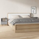 vidaXL Noćni ormarići 2 kom boja dimljenog smeđi 40x35x50 cm Cijene