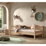 Vipack Dječji krevet od masivne bukve s podnicom 90x200 cm u prirodnoj boji Forrest – | shoptok.hr