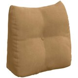 vidaXL Poglavni vzglavnik Rjava 45 x 24 x 50 cm Žamet | Shoptok.si