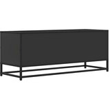 TV ormarić crni 100x34,5x40 cm Konstruirano drvo i metal | Eponuda.ba