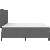  s opruga kutije Tamno siva 200 x 200 cm tkanina | shoptok.hr