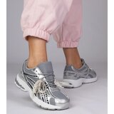 Gemre Silver sneakers with detachable embellishments Lekrus | shoptok.hr