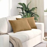  Jastučići za sofu 2 pcs Smeđa 60 x 40 cm Kordura tekstil | Eponuda.com