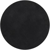 Maison Chic Preproga, Rug s kratkimi vlakni mehka pralna črna Ø 120 cm, (22121684) | Shoptok.si