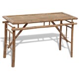  Pivski stol s 2 klupe 100 cm bambus | shoptok.hr