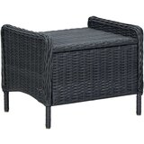  Jedilna garnitura 5-delna temno siva | Shoptok.si