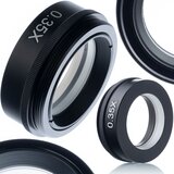 Rosfix EARTH PRO 0.35X LEČA ZA DIGITALNI MIKROSKOP – 42 MM NAVOJ, VISOKA KAKOVOST, ŠIROKO VIDNO POLJE, (5000068584) | Shoptok.si
