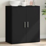 vidaXL Komoda crna 79x38x80 cm od konstruiranog drva Cijene