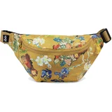 Loqi VAN GOGH MUSEUM Gold Flower Pattern Recycled Bumbag