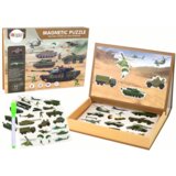 A set of educational magnetic puzzles with a land war motif | shoptok.hr