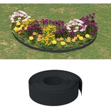  Vrtne ivice 4 kom crne 10 m 15 cm od polietilena | shoptok.hr