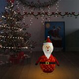  Ukrasna božićna figura Djeda Mraza LED luksuzna tkanina 60 cm | shoptok.hr