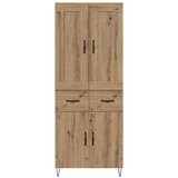  Highboard Umjetnički hrast 69,5 x 34 x 180 cm Konstruirano drvo Slike