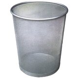  KOŠ ZA SMEĆE METALNI SREBRO | Eponuda.ba