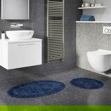  Cottonkt 000397 Dark Blue Bathmat Set (2 Pieces) | ePonuda.com